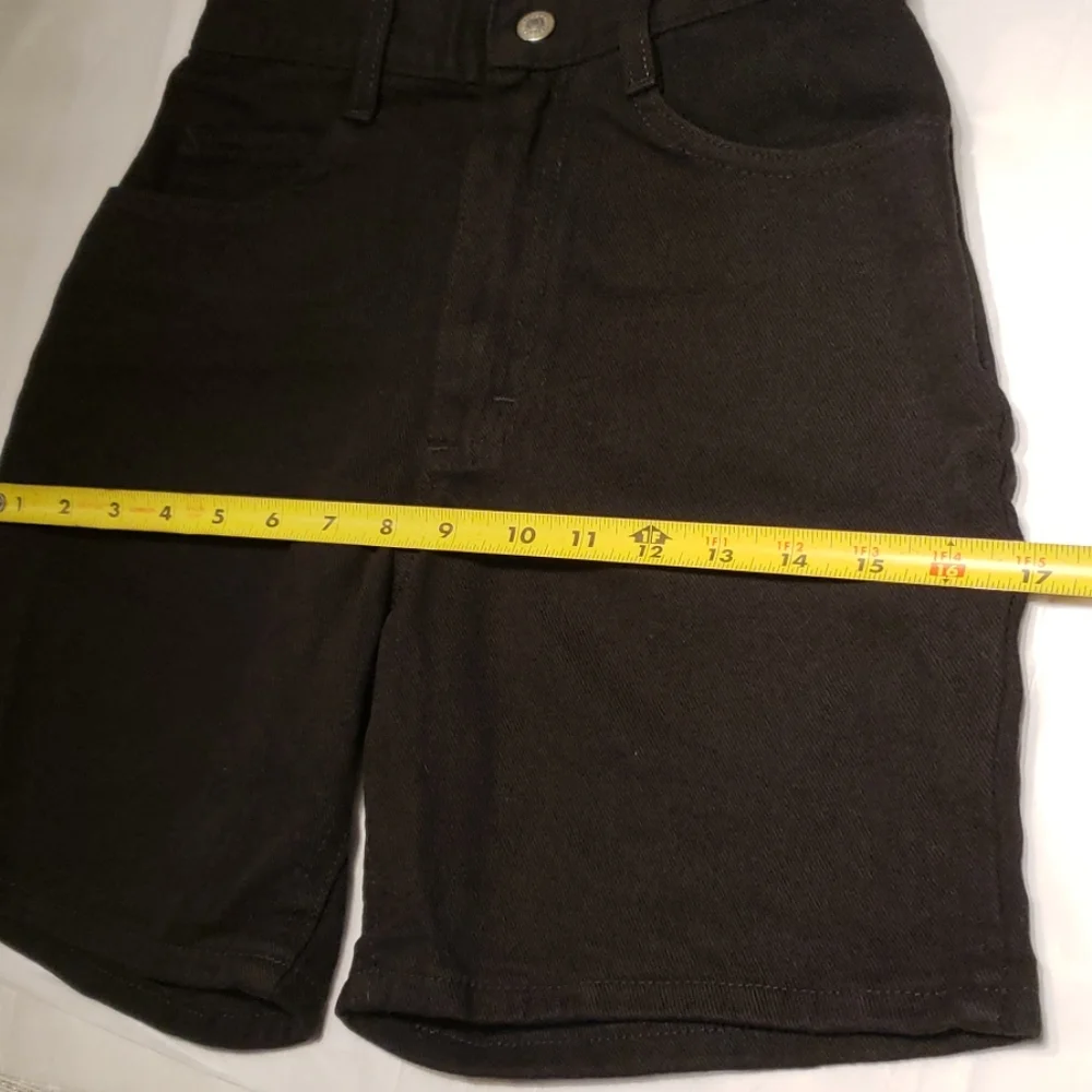 LEE Girls Denim Jean Shorts NEW Black NWT